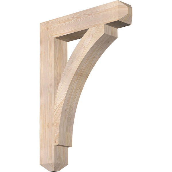 Ekena Millwork Thorton Craftsman Smooth Bracket, Douglas Fir, 5 1/2"W x 30"D x 42"H BKT06X30X42THR04SDF - main